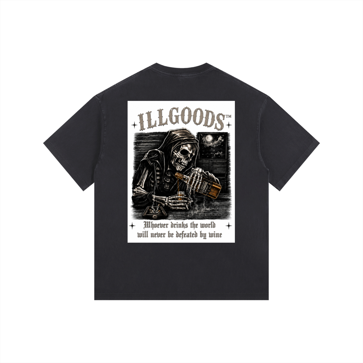 Vintage Washed Oversized Cotton T-Shirt