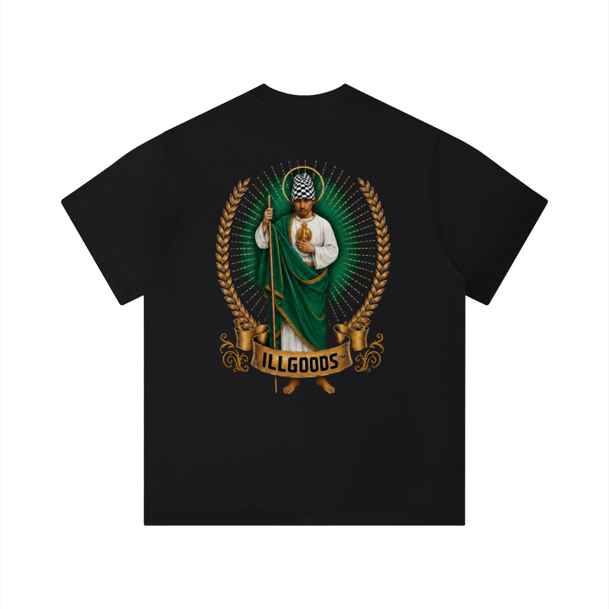 Unisex Solid Color Boxy T-Shirt
