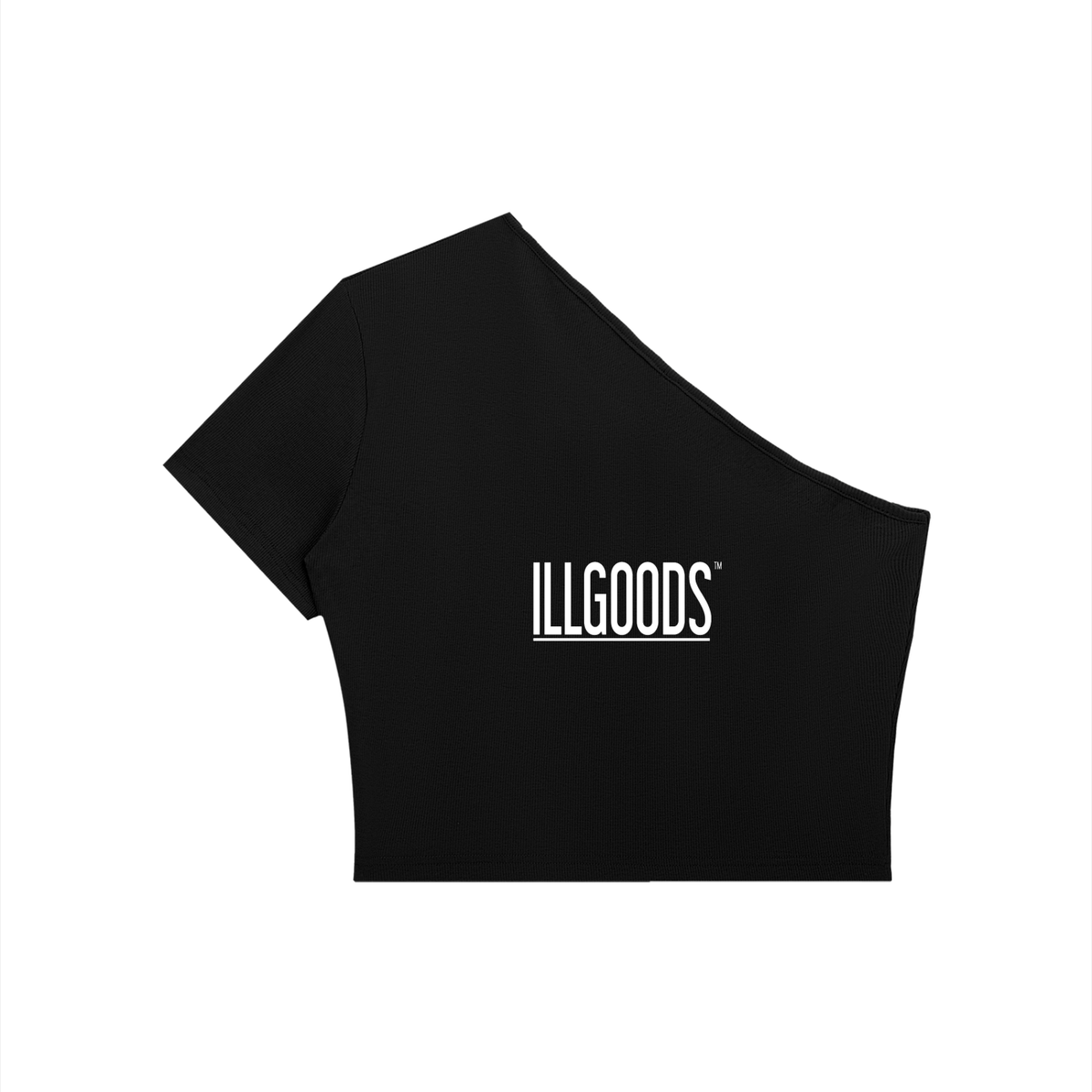Women's One-Shoulder Crop T-Shirt