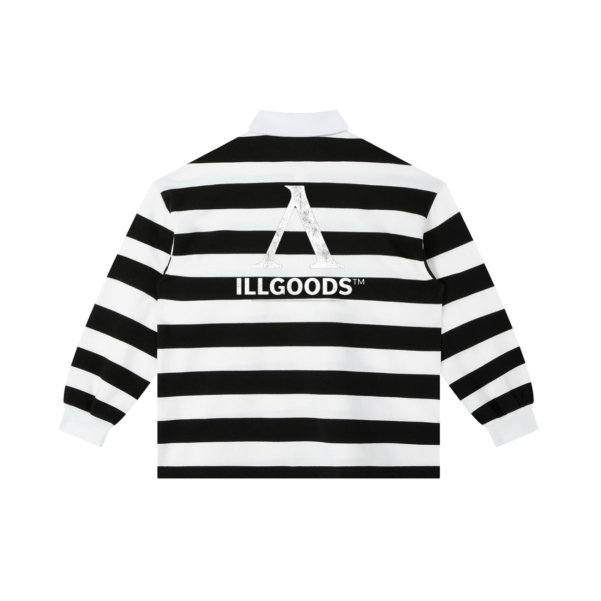 Color Block Stripe Polo Shirt