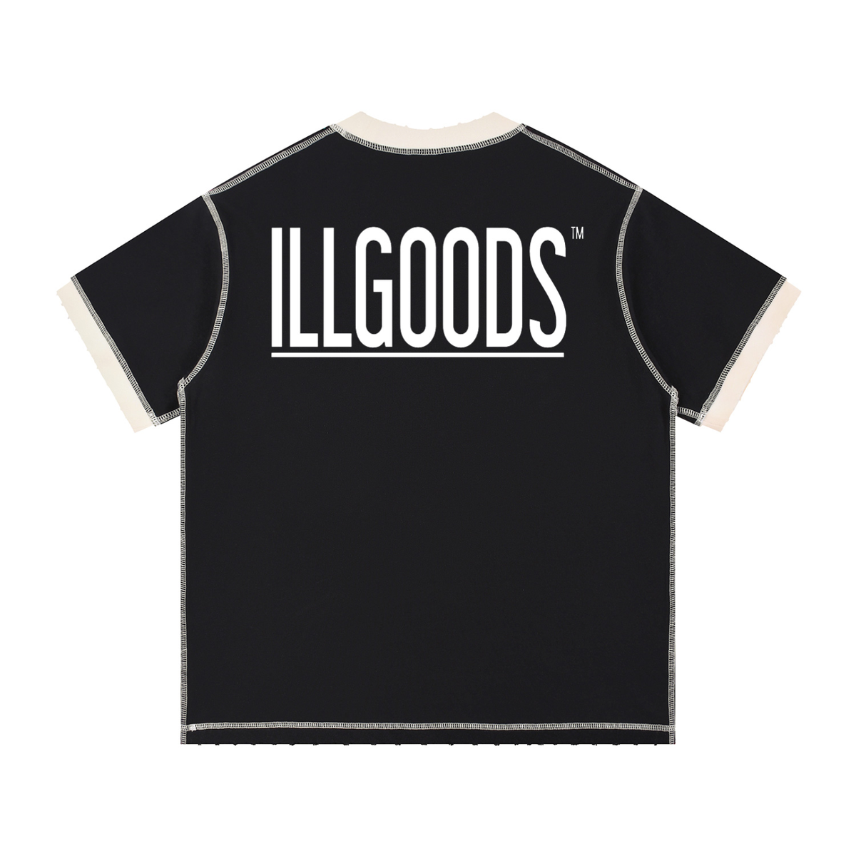 Contrast-Stitched Cotton T-Shirt
