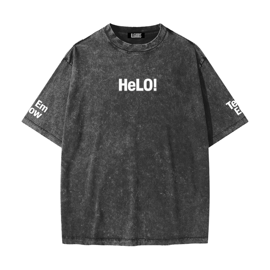 Heavyweight Snow Washed T-Shirt