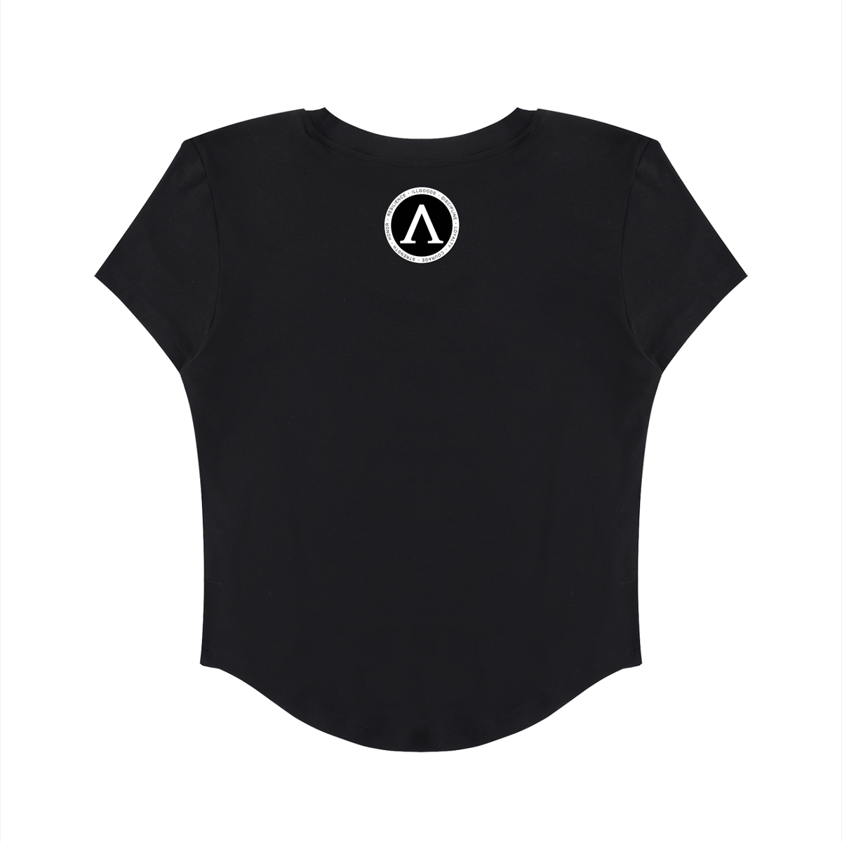 Women's Paneled Crop T-Shirt