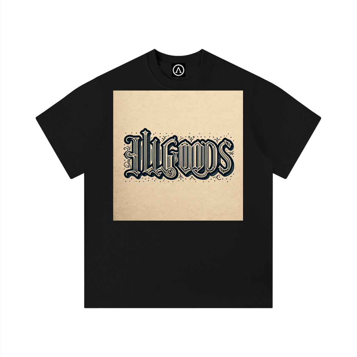Unisex Solid Color Boxy T-Shirt