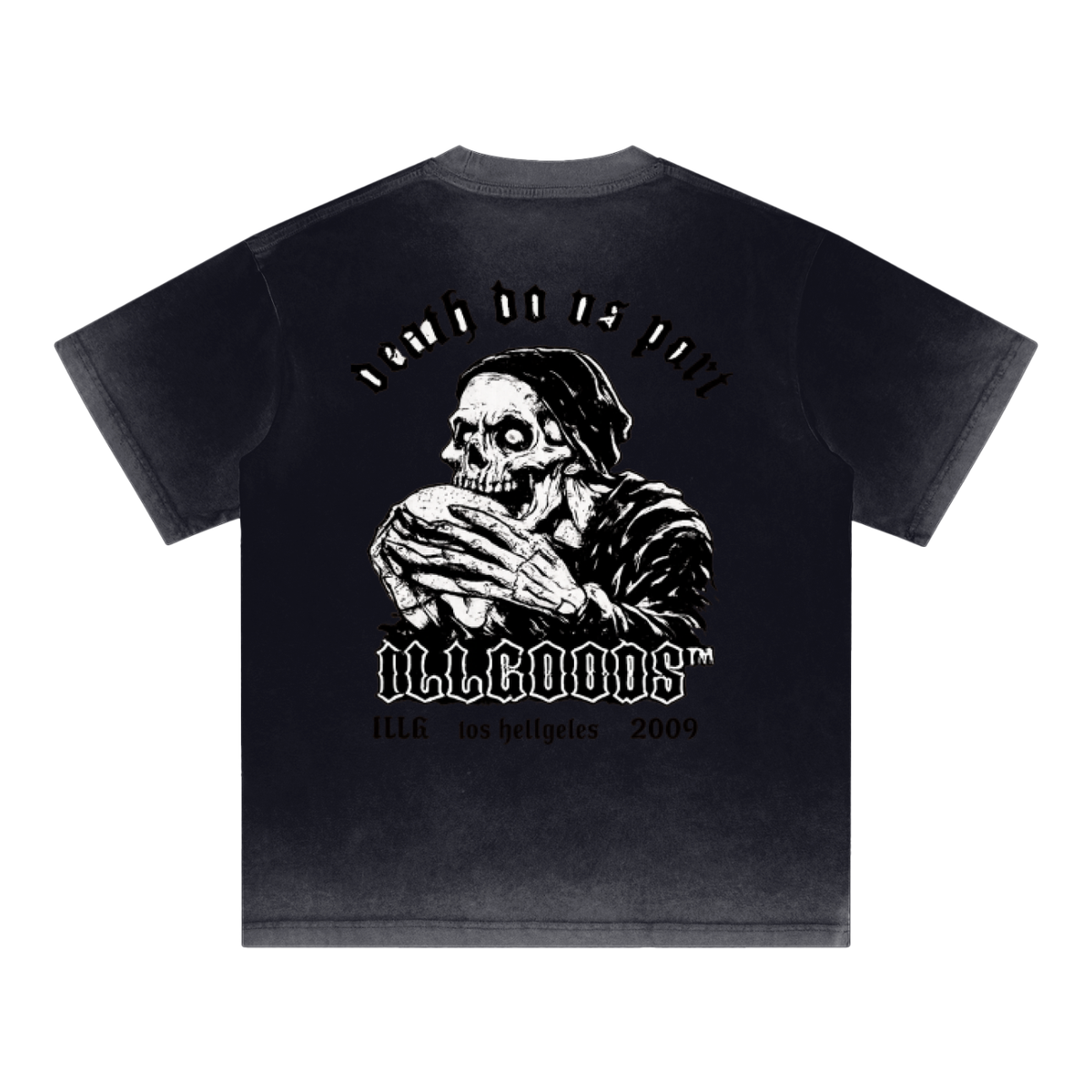 Reverse Dyed Loose Cotton T-Shirt
