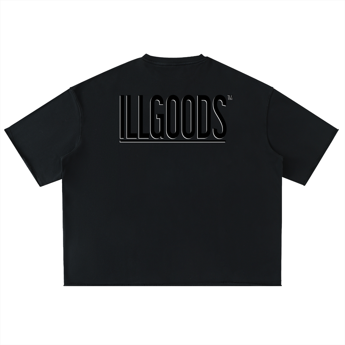 Washed Rolled Hem Half Sleeve T-Shirt