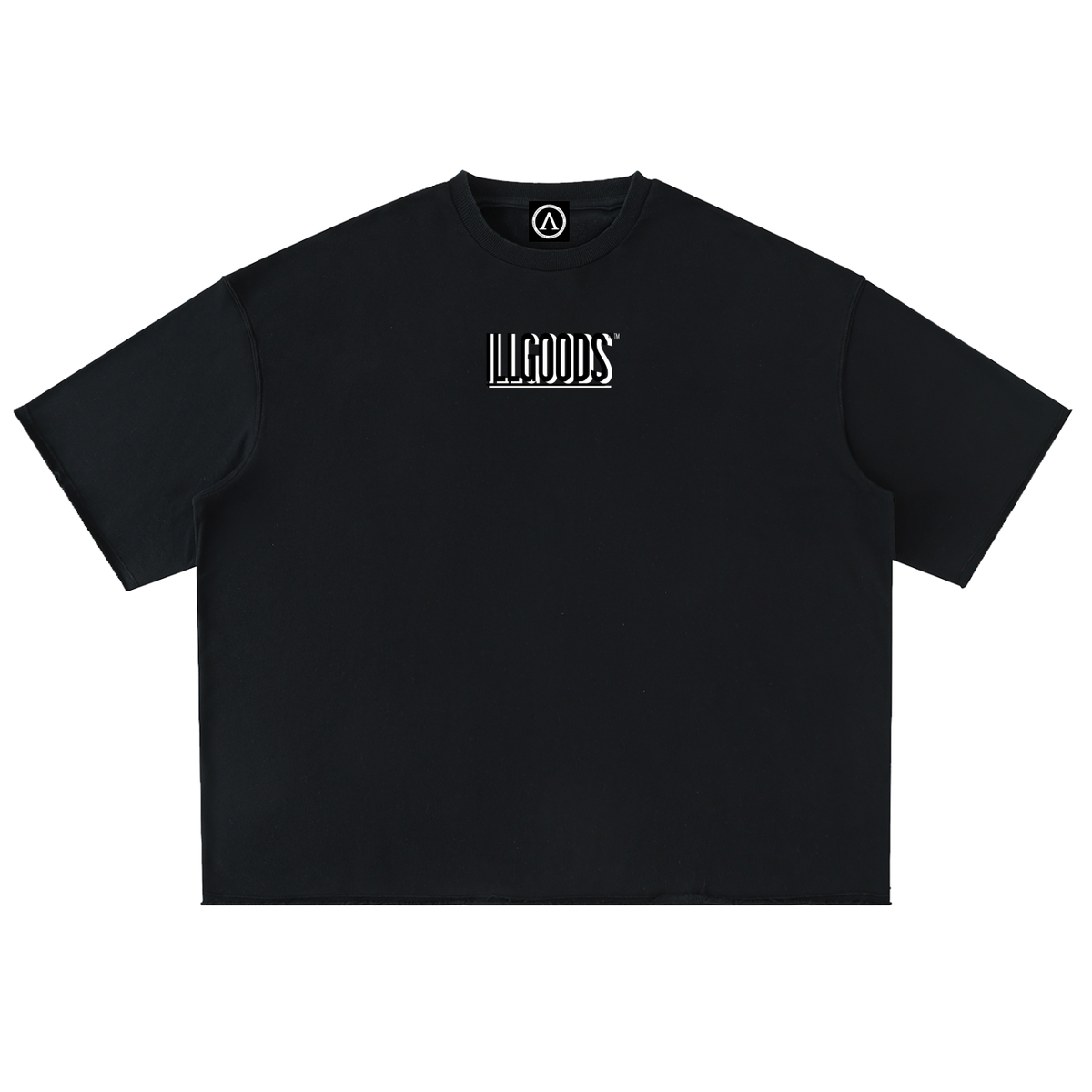 Washed Rolled Hem Half Sleeve T-Shirt