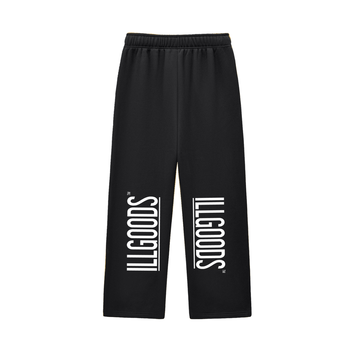 Contrast-Stitched Fleece Sweatpants