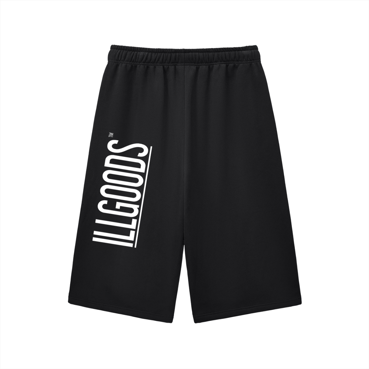 Relaxed Drawstring Three-quarter Sweatpants