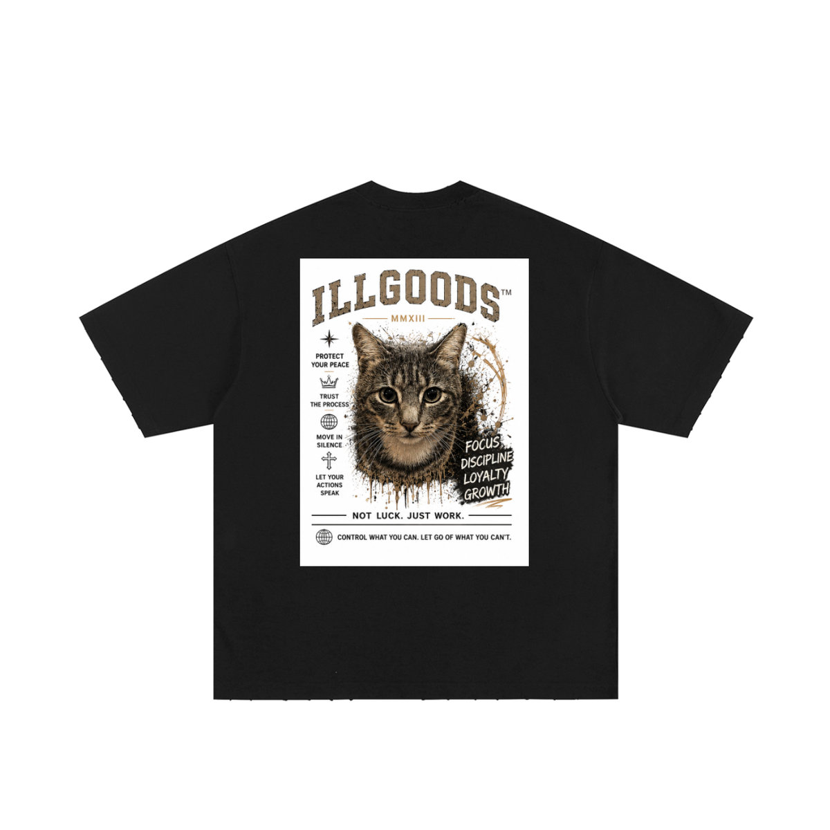 Heavyweight Hand-frayed T-Shirt