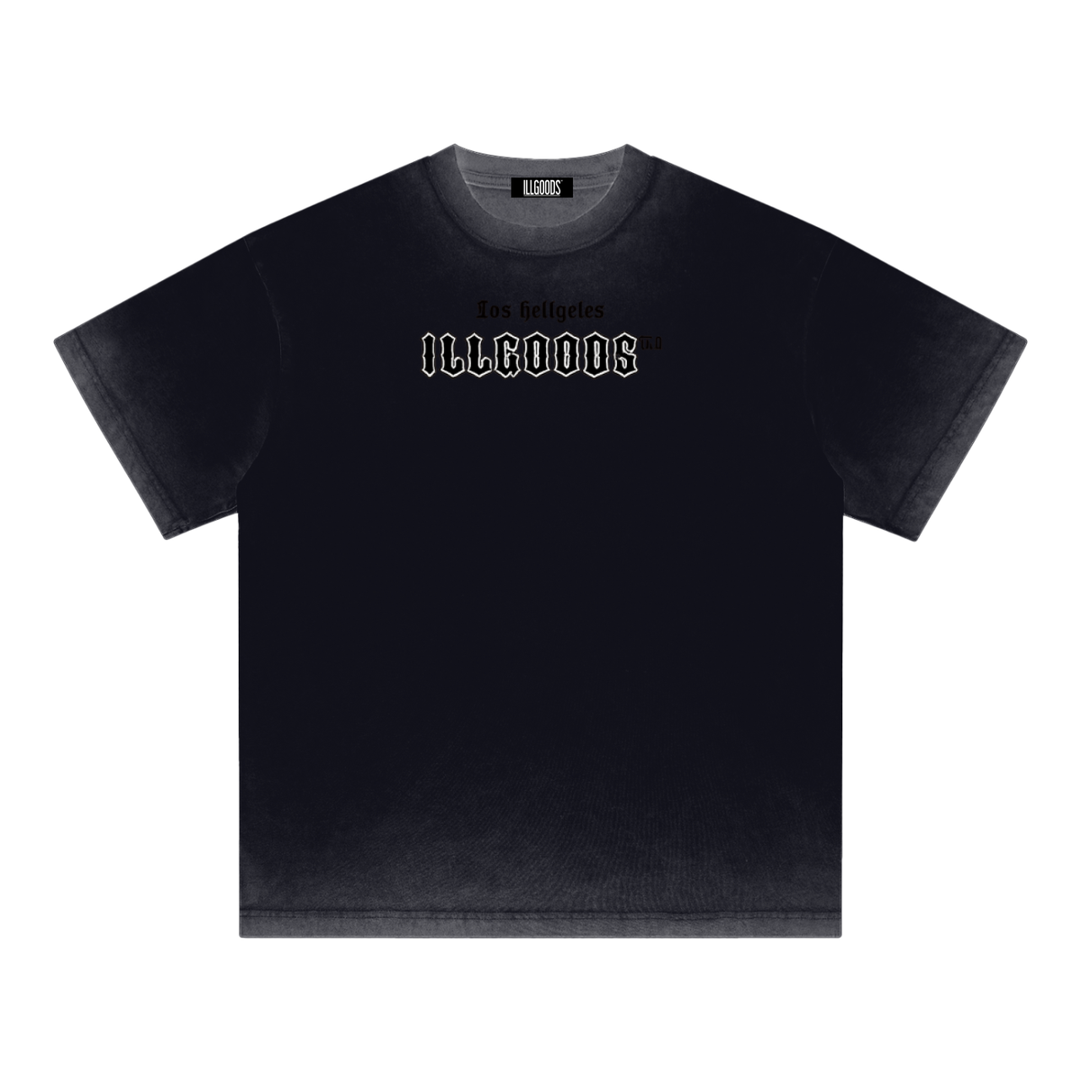 Reverse Dyed Loose Cotton T-Shirt