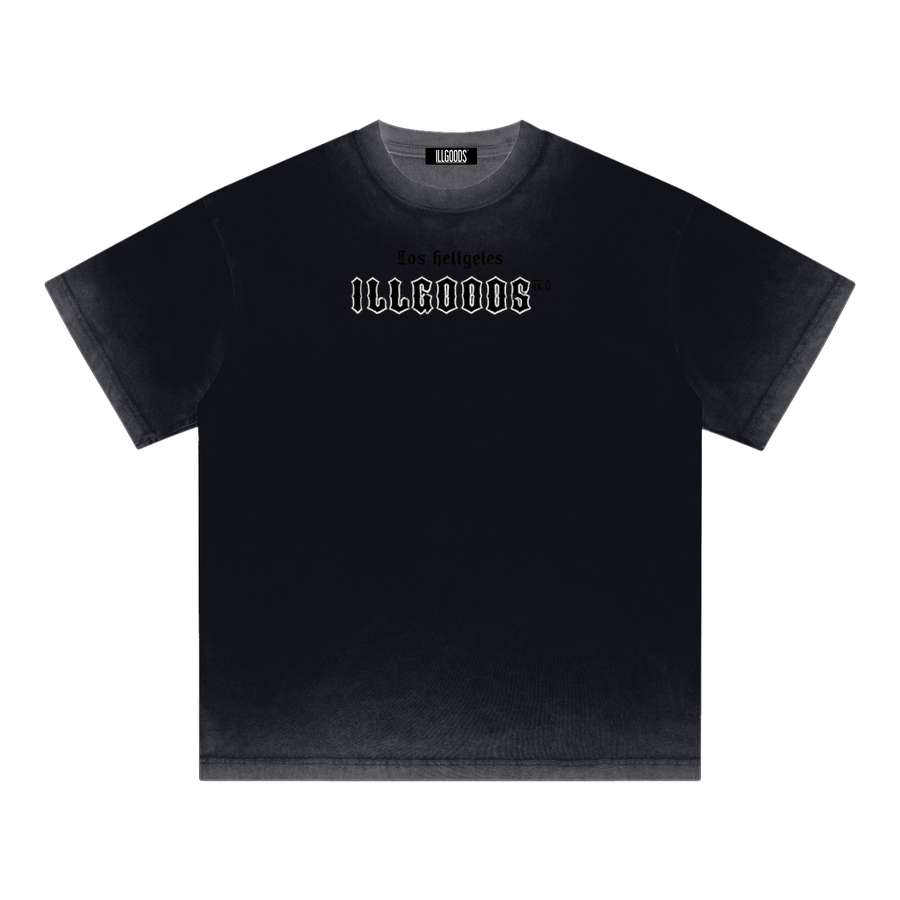 Reverse Dyed Loose Cotton T-Shirt