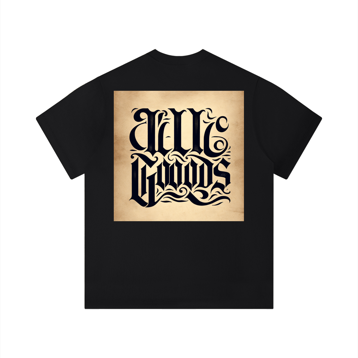 Unisex Solid Color Boxy T-Shirt