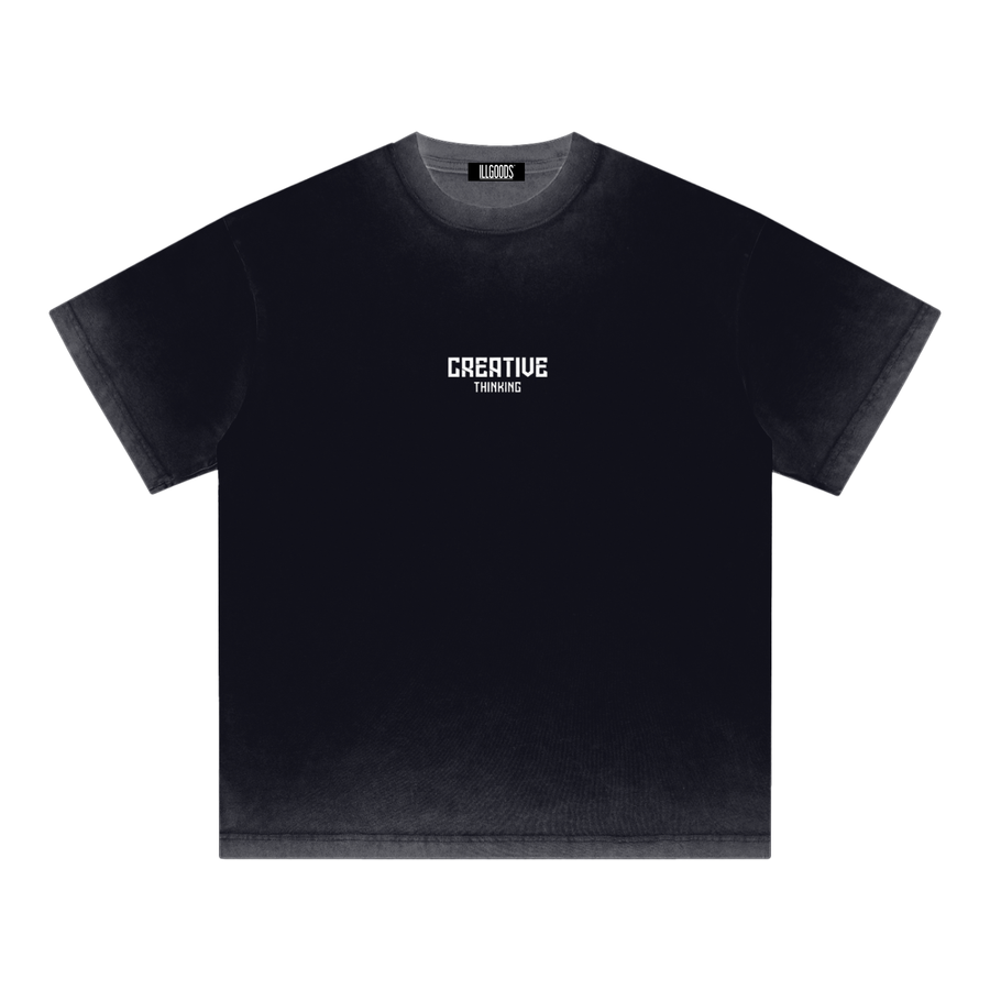 Reverse Dyed Loose Cotton T-Shirt