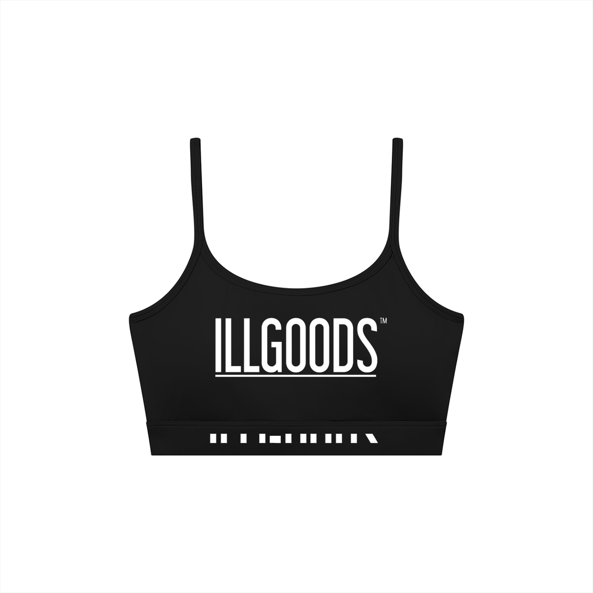 Women's Solid U-Neck Sports Bra