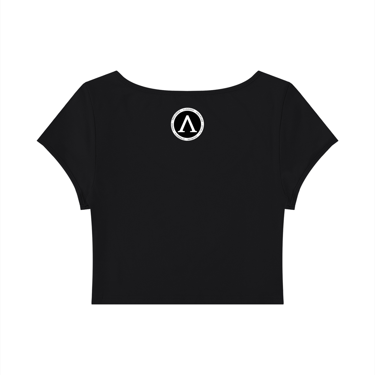 Women's Slim Cap Sleeve Crop T-Shirt