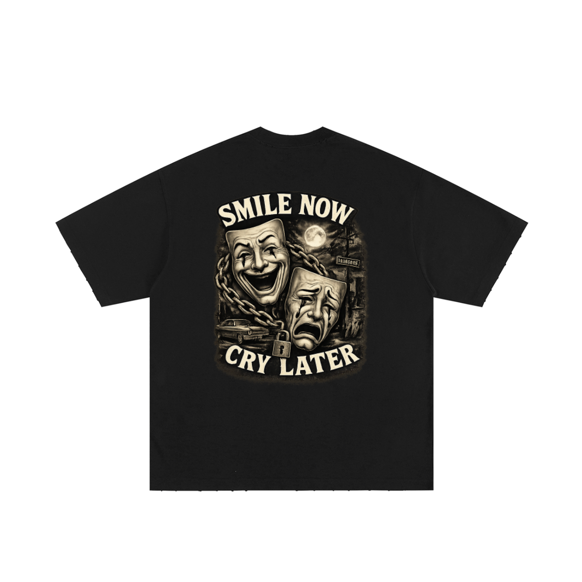 Heavyweight Hand-frayed T-Shirt