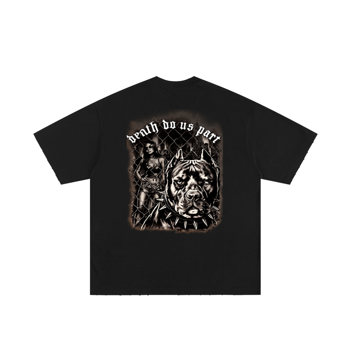 Heavyweight Hand-frayed T-Shirt